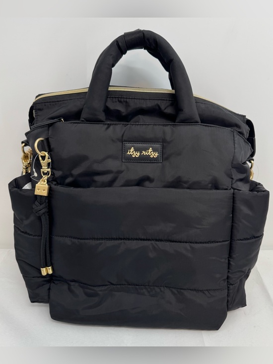 Itzy Ritzy Handbags - Itzy Ritzy Dream Convertible Diaper Bag - 14 Pockets & Changing Pad, Black